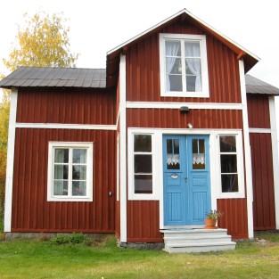 Huset - Our house.
